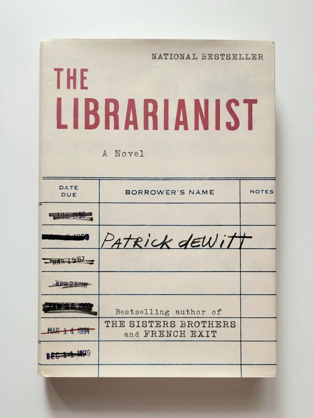 📕 5/$35 | The Librarianist by Patrick DeWitt | Book
